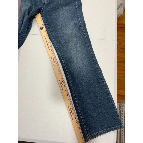 Calvin Klein Women's Bootcut Jeans with Jeweled Omega Pockets Size 8 - Picture 11 of 12